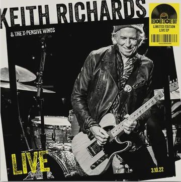 Keith Richards &amp; The X-Pensive Winos - LIVE 3.10.22 - RSD - Rock