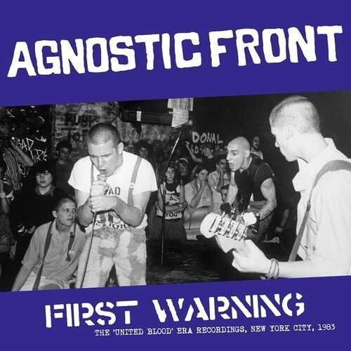 Agnostic Front - First Warning: The &#39;United Blood&#39; Era Recordings, New York City, 1983 - Colored Vinyl - Punk