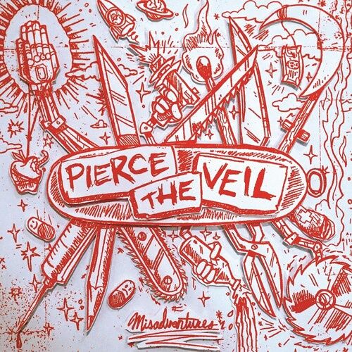 PIERCE THE VEIL - MISADVENTURE (Indie Exc, Red, Silver Vinyl) - Rock
