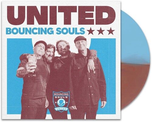 The Bouncing Souls - United - Colored Vinyl, Maroon, Blue - Rock - 7-Inch