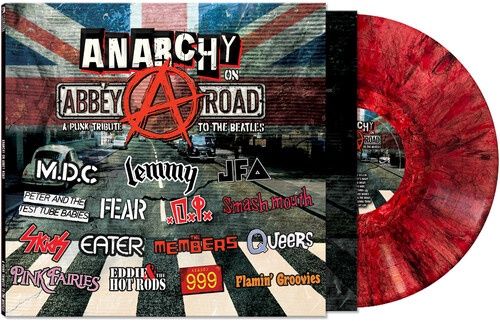 VARIOUS - ANARCHY ON ABBEY ROAD [Punk Tribute To The Beatles, Red Vinyl] - Punk