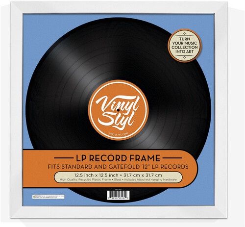 Vinyl Styl - 12 LP Display Frame Wall Hanging - White