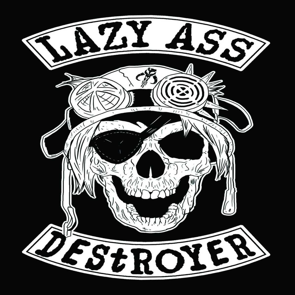 Lazy Ass - Destroyer - Punk - 7 Inch - Signed