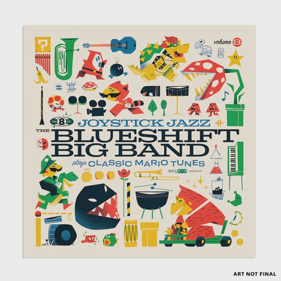 BLUESHIFT BIG BAND - BIG BAND PLAYS CLASSIC MARIO TUNES VOL 3 - Rock