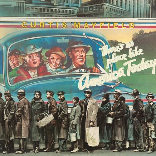 MAYFIELD, CURTIS - There&#39;s No Place Like America [Blue] - R&amp;B