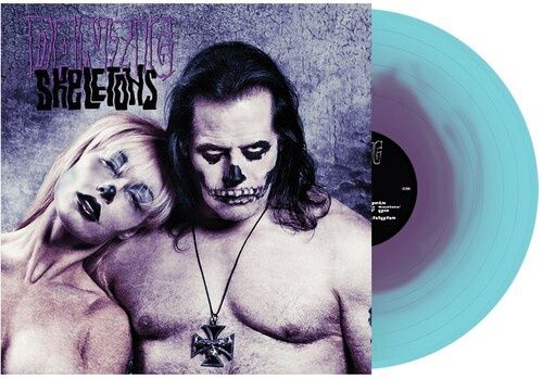 Danzig  - Skeletons [Purple in Electric Blue] - Metal