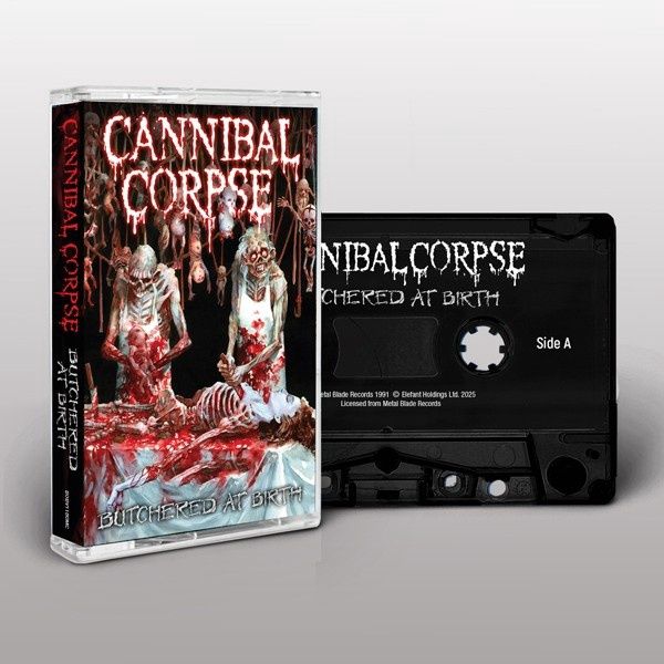 Cannibal Corpse - Butchered At Birth - Heavy Metal - Cassette