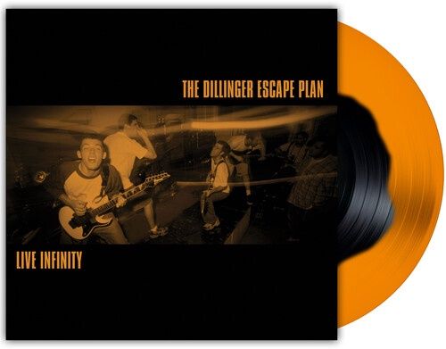 The Dillinger Escape Plan - Live Infinity - Heavy Metal - Orange and Black Vinyl