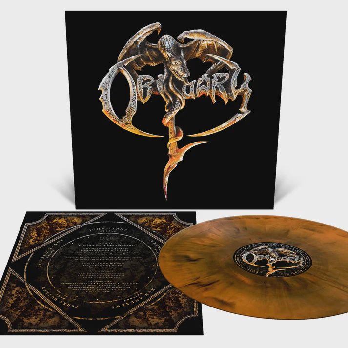 Obituary - Obituary - Heavy Metal -  Halloween Orange and Black Galaxy Colored Vinyl
