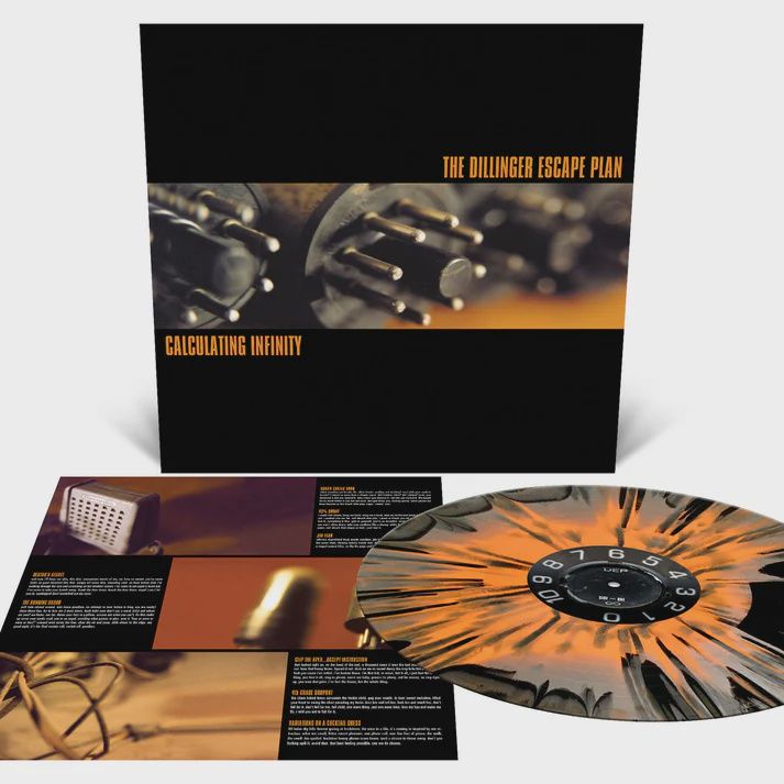 The Dillinger Escape Plan - Calculating Infinity - Heavy Metal - Orange, Silver, Black, Splatter Colored Vinyl