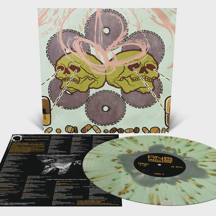 Agoraphobic Nosebleed - Frozen Corpse Stuffed With Dope - Silver, Green, Splatter Vinyl