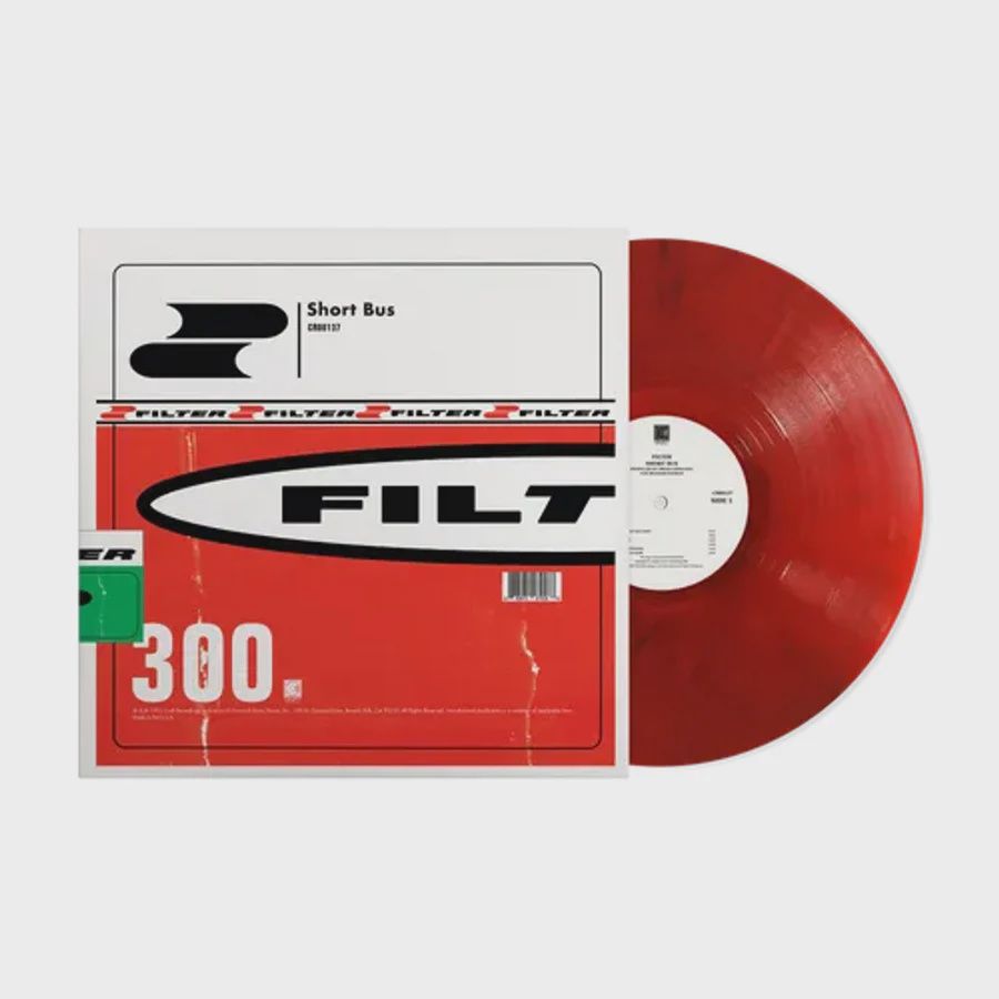FILTER - SHORT BUS [Indie Exclusive, Colored Vinyl, Red, Anniversary] - Rock