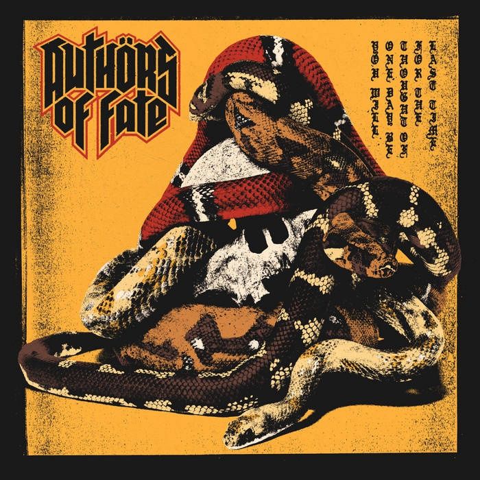 Authors Of Fate - Seat&#39;s Taken / You Will One Day Be Thought of for the Last Time - Dual Album - Heavy Metal