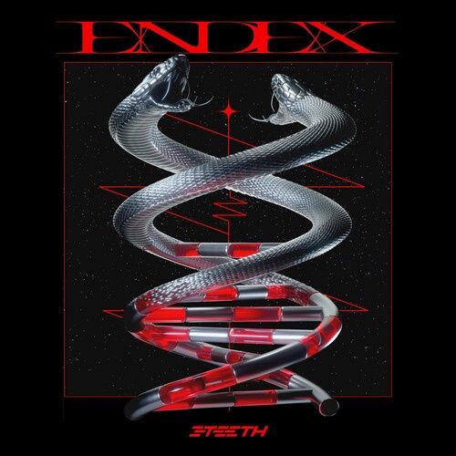 3TEETH - EndEx [Black/White Marbled] - Metal