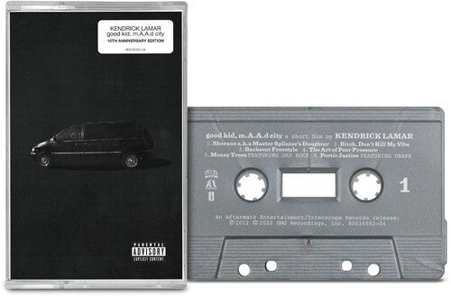 LAMAR, KENDRICK - good Kid, M.A.A.D City (10th Ann) [Black Cassette] - Rap/HipHop