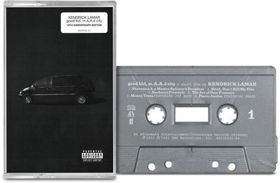 LAMAR, KENDRICK - good Kid, M.A.A.D City (10th Ann) [Black Cassette] - Rap/HipHop
