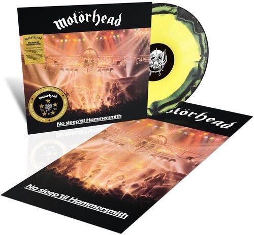 MOTORHEAD - NO SLEEP &#39;TIL Hammersmith [Yellow/ Black Half-Speed LP] - Heavy Metal