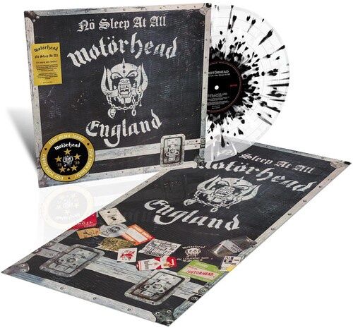 MOTORHEAD - No Sleep At All [Clear/ Black-White Splatter LP]