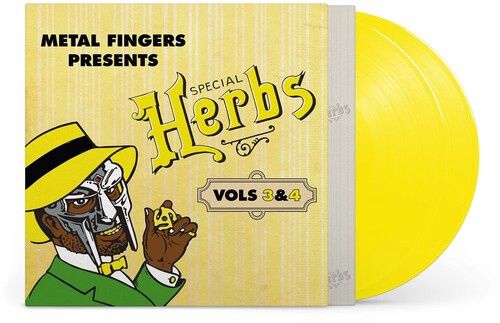 MF DOOM - METAL FINGERS 3 + 4 [Colored Vinyl, Yellow] - Rap/HipHop