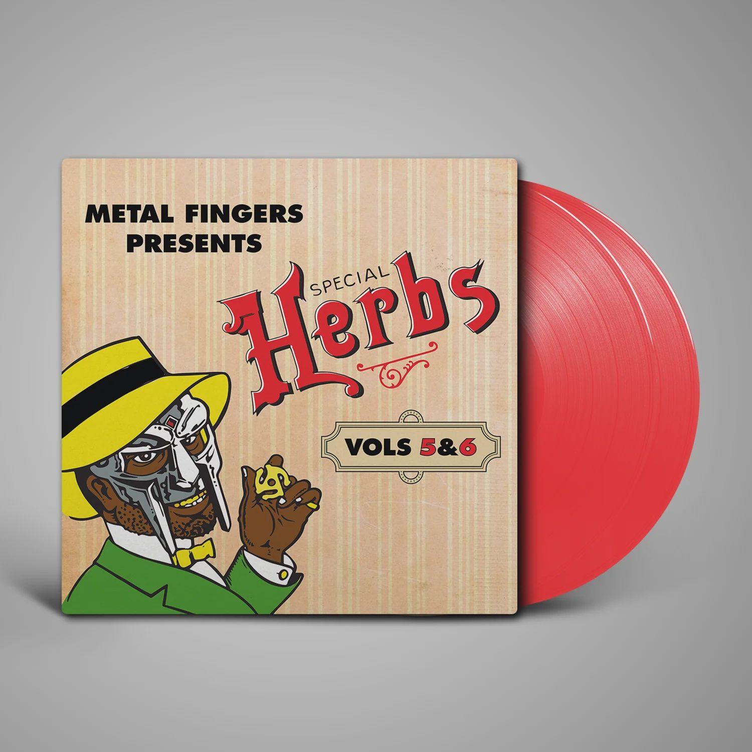 MF DOOM - METAL FINGERS 5 + 6 [Apple Red] - Rap/HipHop