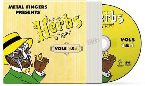 MF DOOM - METAL FINGERS 3 + 4 [CD, Yellow] - Rap/HipHop