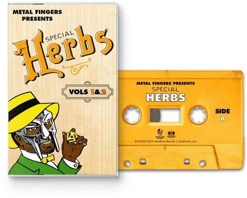 Metal Fingers Presents: Special Herbs Vol. 1 &amp; 2 - Rap/HipHop - Cassette