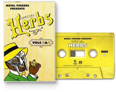 Metal Fingers Presents: Special Herbs Vol. 3 &amp; 4 - Rap/HipHop - Cassette