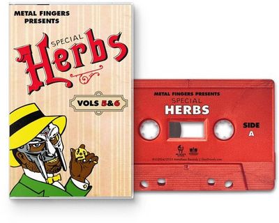 Metal Fingers Presents: Special Herbs Vol. 5 &amp; 6 - Rap/HipHop - Cassette
