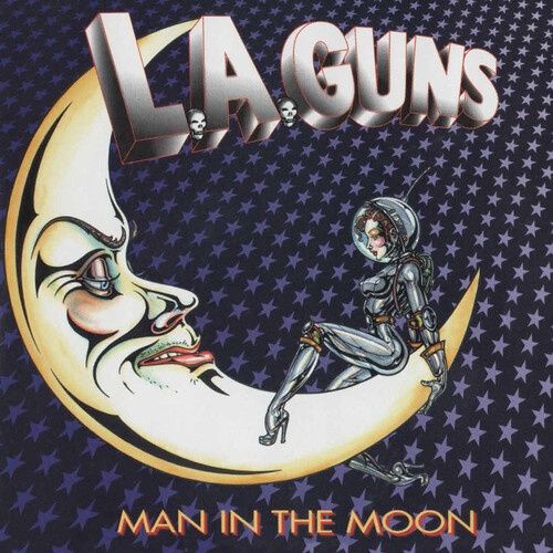 LA GUNS - MAN IN THE MOON [Blue, Anniversary Edition] - Rock