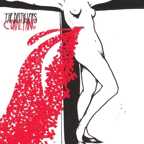 DISTILLERS - CORAL FANG [Indie, Red &amp; Black Splatter, RKTBR25] - Punk