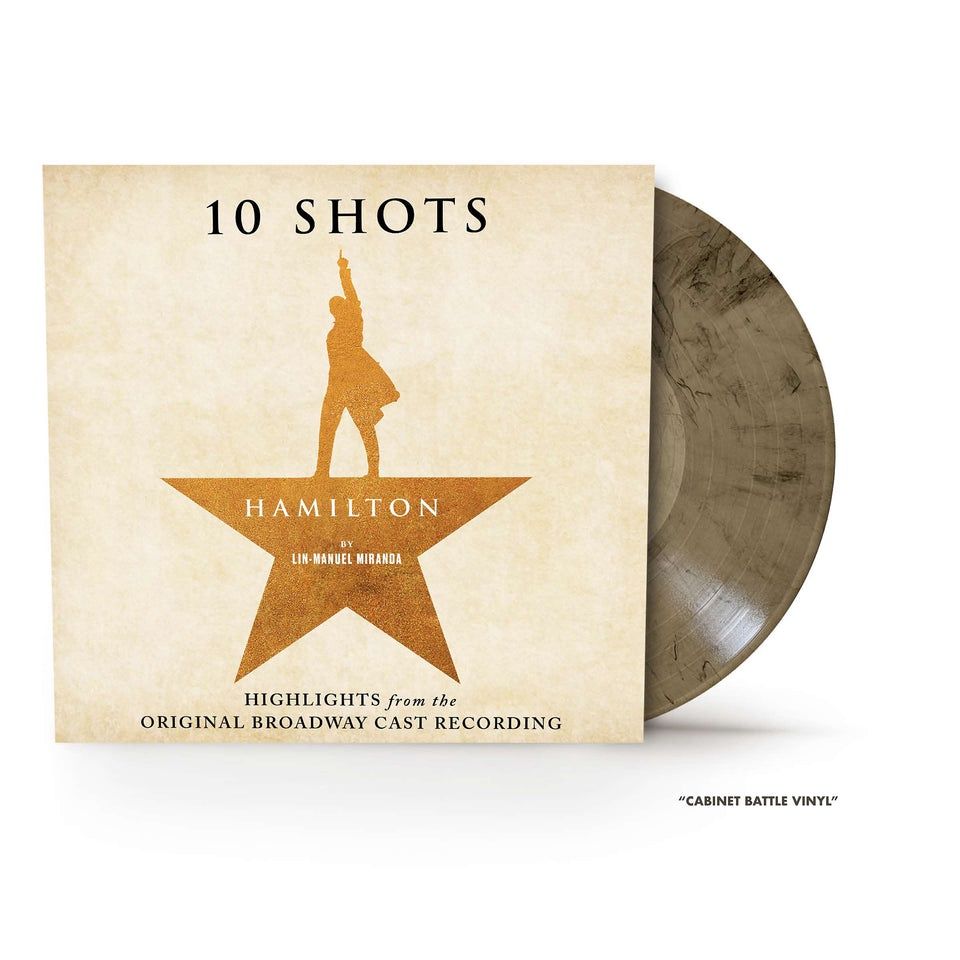Hamilton: 10 Shots (Highlights From The Original Broadway Cast Recording) - Soundtrack - Tan Vinyl