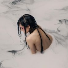 POPPY - NEGATIVE SPACES [CLEAR/PINK MARBLE VINYL] - Metal