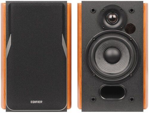 Edifier R1380DB 2.0 Bookshelf Speakers Bluetooth v5.1 42 Watts (Brown)