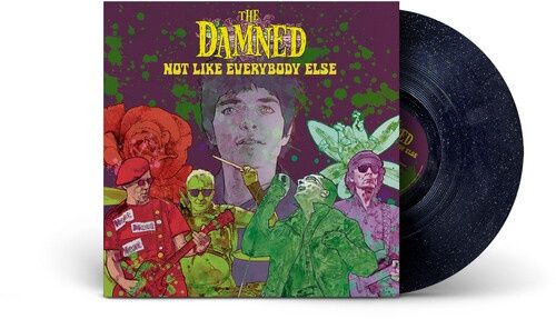 DAMNED - NOT LIKE EVERYBODY ELSE [180GM, Sparkle Rainbow] - Punk