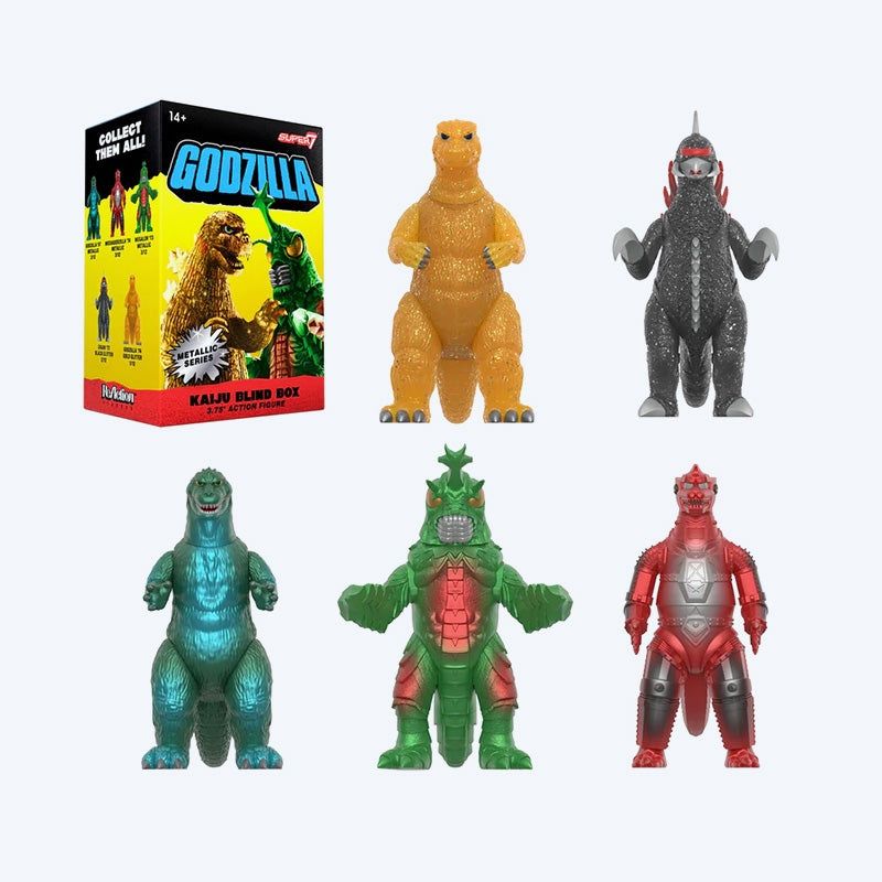 Super7 - Godzilla - Blind Box - Metallic