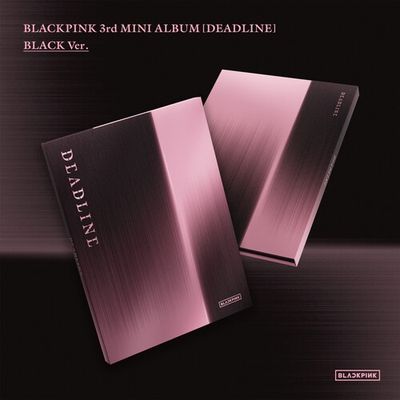 BLACKPINK - DEADLINE: BLACK VERSION [The 3rd Mini Album] Compact Disc - K-Pop
