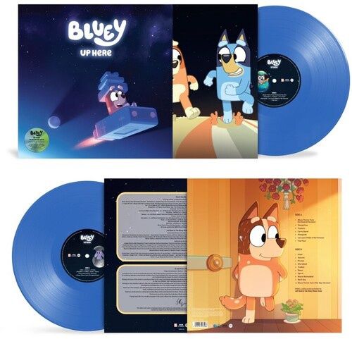 Bluey - Up Here - 140-Gram Translucent Blue Colored Vinyl - Childrens