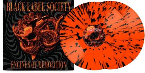 Black Label Society - Engines of Demolition - Orange Black Splatter - Heavy Metal