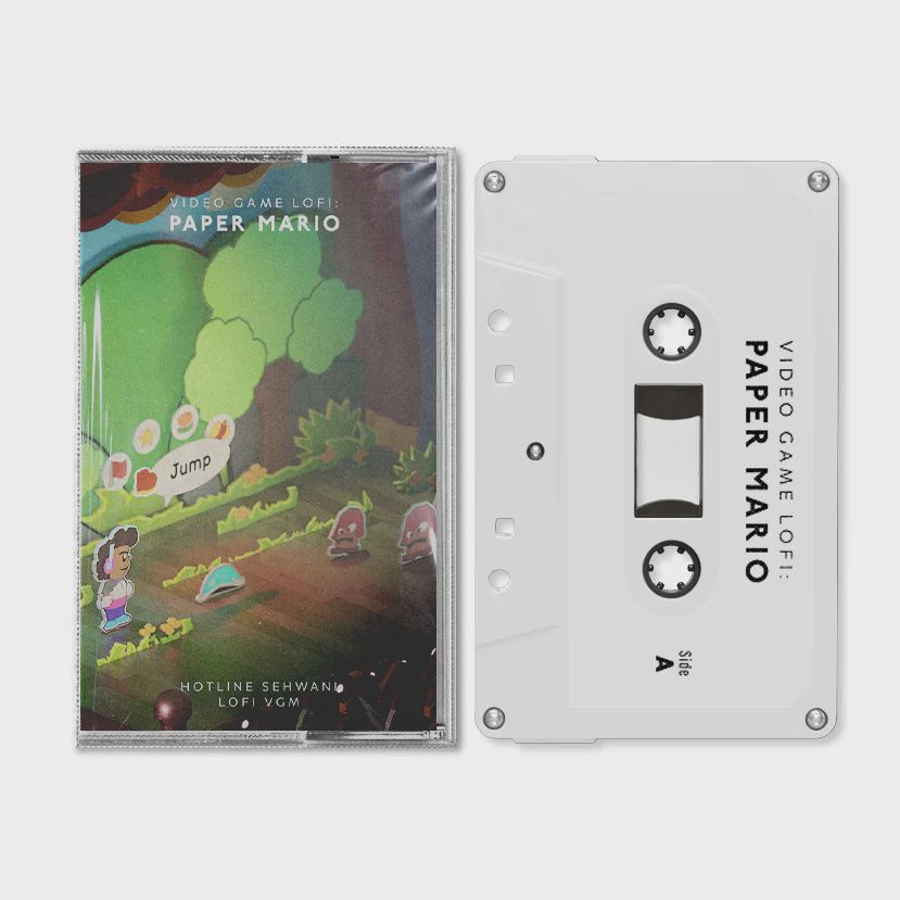 HOTLINE SEHWANI - VIDEO GAME LOFI: PAPER MARIO (WHITE) - VG Soundtrack