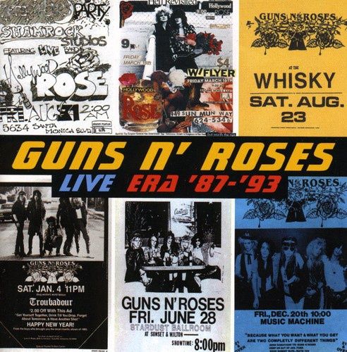 Guns N Roses - Live Era 87-93 - Compact Disc - Rock