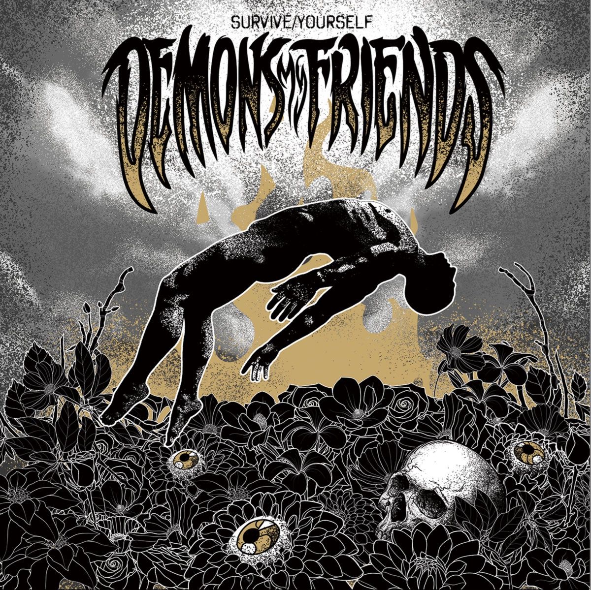 Demons My Friends - Survive / Myself - Yellow Vinyl - Heavy Metal