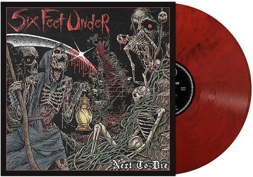 Six Feet Under - Next To Die [Red w/ Black Smoke] - Metal