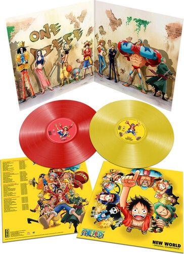 One Piece New World - Limited Edition - Red + Yellow Vinyl - French Import - Soundtrack