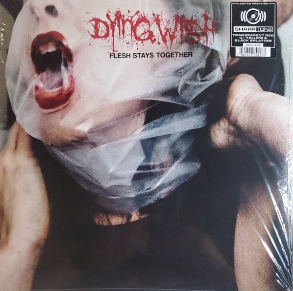 Dying Wish – Flesh Stays Together [Red Transparent W/ Yellow &amp; Black Splatter] - Metal