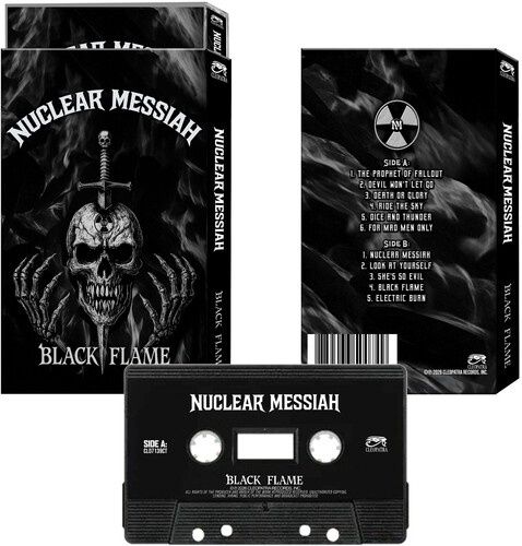 Nuclear Messiah - Black Flame  [Silver/Black Cassette] - Metal