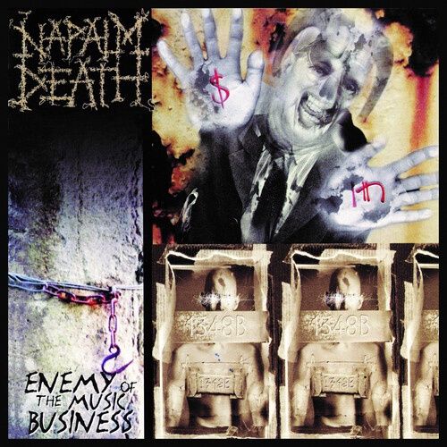 Napalm Death - Enemy Of The Music Business [180GM, Red] - Heavy Metal