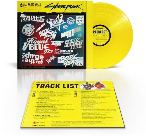 Cyberpunk 2077 Radio 1 - Video Game Soundtrack - Yellow Vinyl