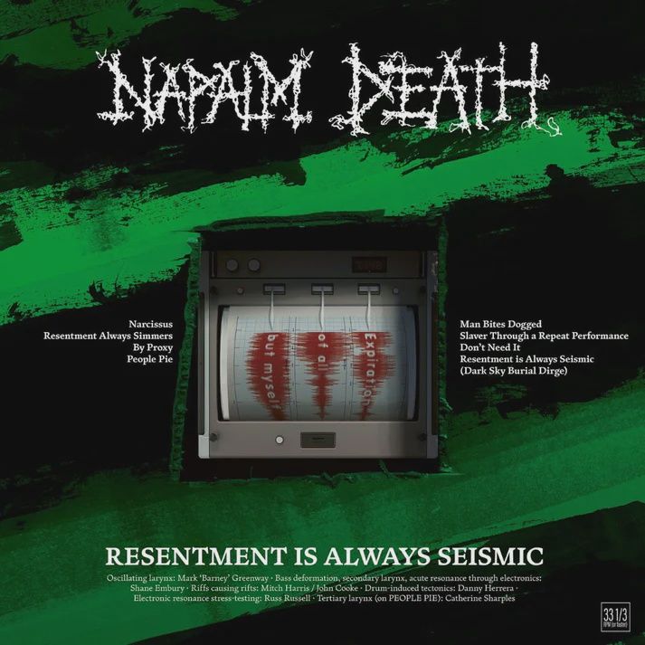 Napalm Death – Resentment Is Always Seismic – A Final Throw Of Throes [Red] - Metal