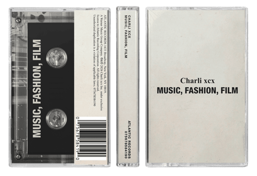 PRE-SALE - Charli xcx - Music, Fashion, Film [Cassette Tape] Pop