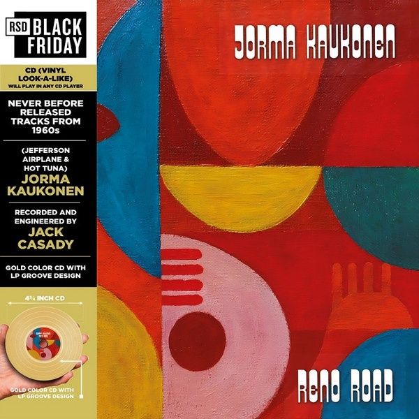 Jorma Kaukonen – Reno Road [Vinyl Replica] - Compact Disc - Blues